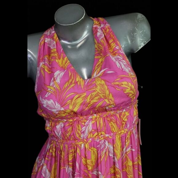 Jessica Simpson Sleeveless V-neck Maxi Rayon XS Dress NWT. - Picture 2 of 9